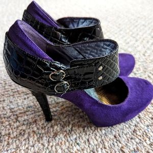 Purple Dollhouse heels
